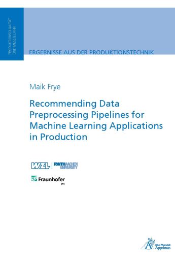 Recommending Data Preprocessing Pipelines for Machine Learning Applications in Production