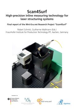 High-precision inline measuring technology for laser structuring systems