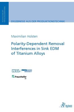 Polarity-Dependent Removal Interferences in Sink EDM of Titanium Alloys