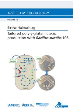 Tailored poly-γ-glutamic acid production with Bacillus subtilis 168