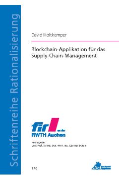 Blockchain-Applikation für das Supply-Chain-Management (E-Book)