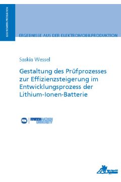 Gestaltung des Prüfprozesses zur Effizienzsteigerung im Entwicklungsprozess der Lithium-Ionen-Batterie