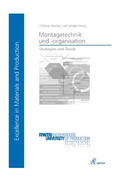 Strategien und Trends in der Montagetechnik und -organisation