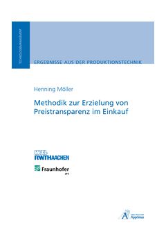 Methodik zur Erzielung von Preistransparenz im Einkauf