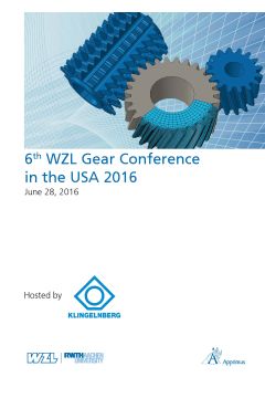 6th WZL Gear Conference in the USA 2016