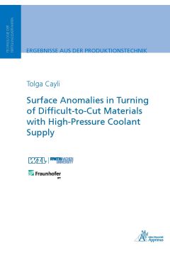 Surface Anomalies in Turning of Difficult-to-Cut Materials with High-Pressure Coolant Supply (E-Book)