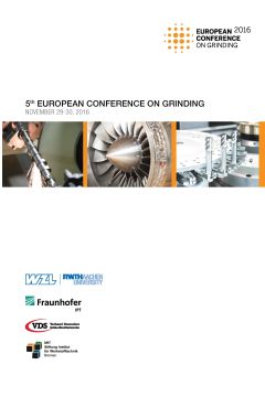 5th European Conference on Grinding (English)